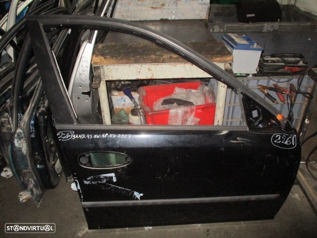 Porta POR2261 SAAB 93SW 2007 5P PRETO FD - 1