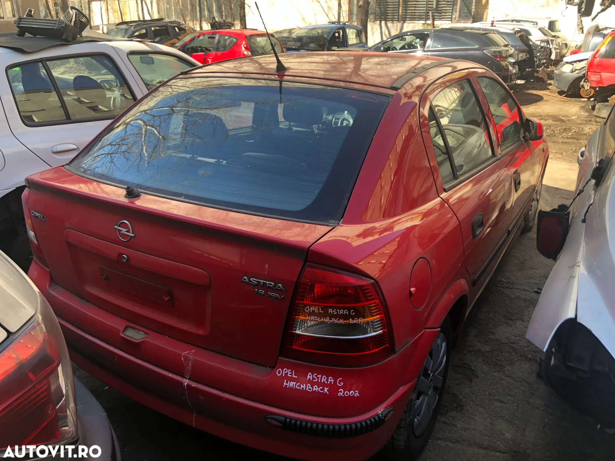 Bara spate Opel Astra G hatchback rosu 2008 - 4