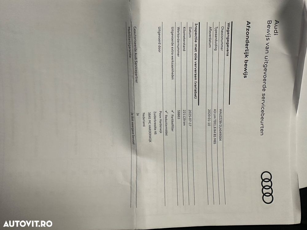 Audi A3 30 TDI sport - 30