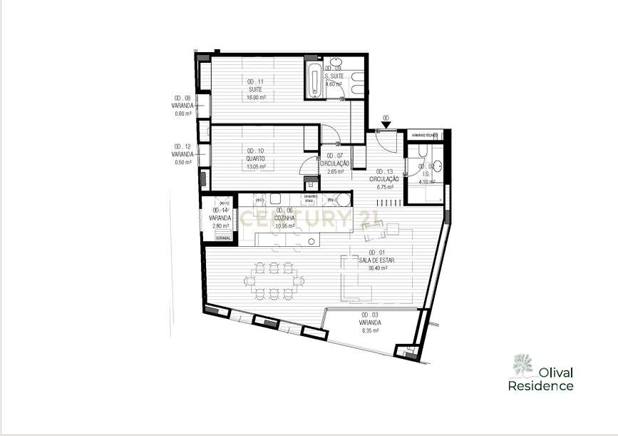Empreendimento OLIVAL RESIDENCE - Um novo horizonte sobre o Tejo em Sa - Grande imagem: 5/5