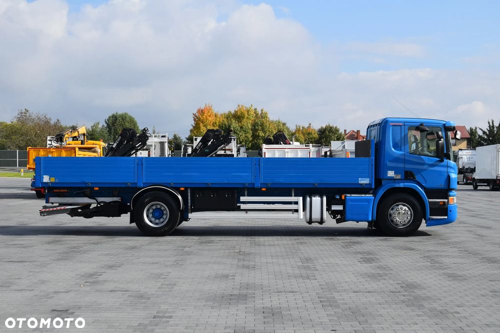 Scania P250 / EURO 6 / SKRZYNIA 7.8 M / WINDA DHOLLANDIA / PODUSZKI NA TYLNEJ OSI / RETARDER / KLIMA / TEMPOMAT / SERWISOWANY / SPROWADZONY - 4
