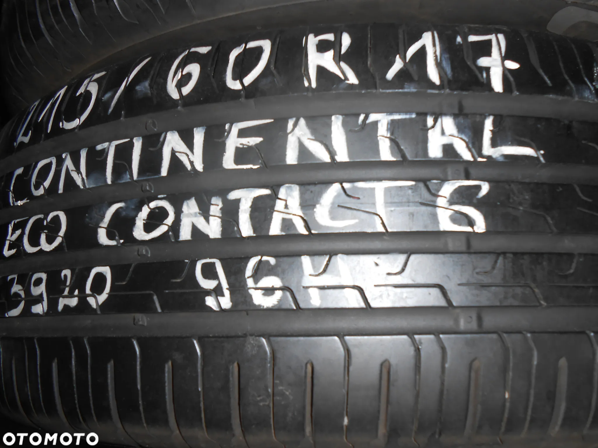 OPONY 215/60R17 CONTINENTAL CONTI ECO CONTACT 5 DOT 0522 / 3920 7MM - 3