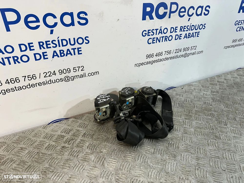 .Conjunto Cinto De Segurança Frente Frontais Tras Traseiro Esquerdo Original Nissan Qashqai J10 2006 - 20014 - 7