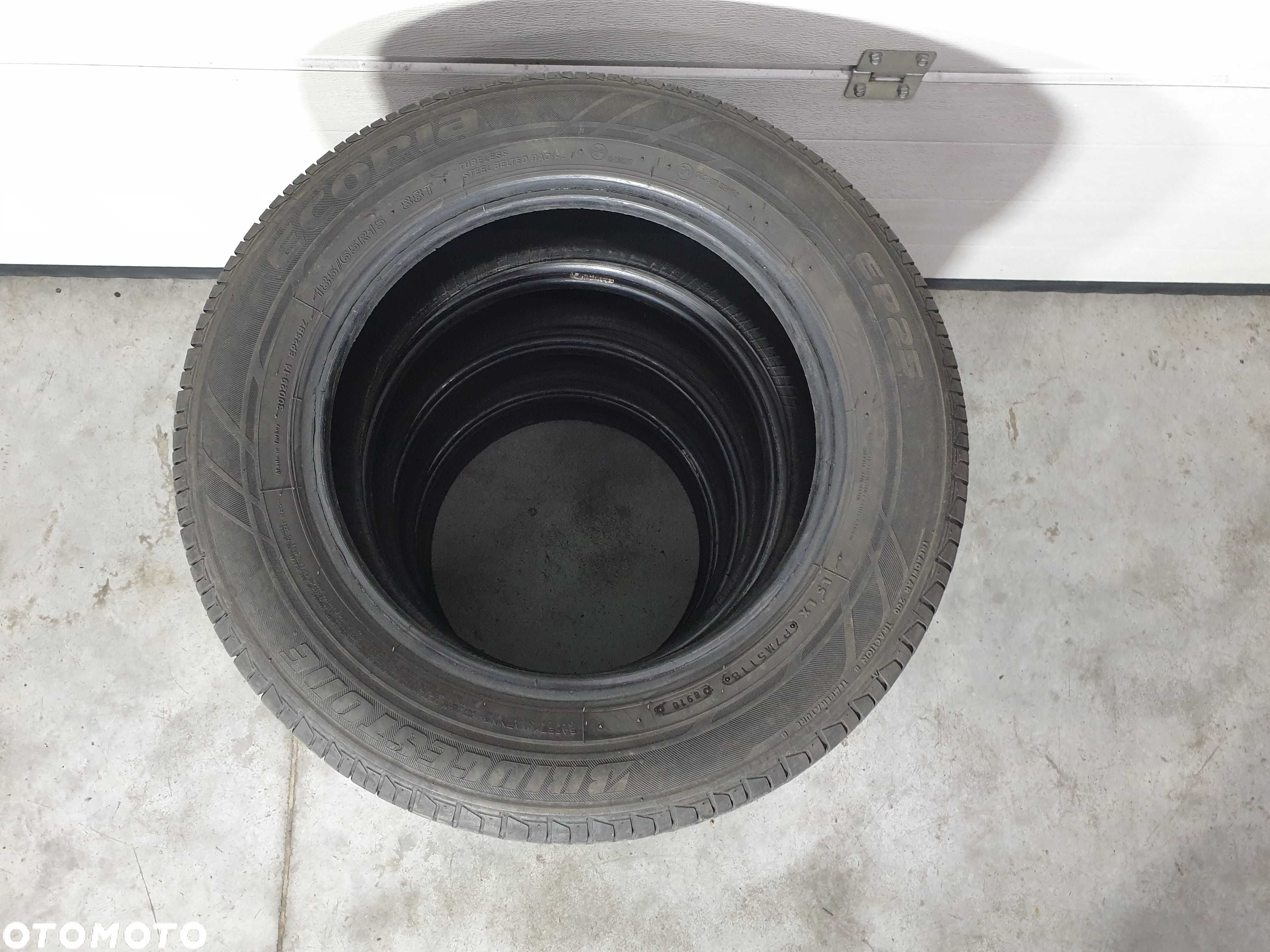 4szt. 185/65/15 88T Bridgestone Ecopia EP25 6mm 2018r [ 6727 ] - 4