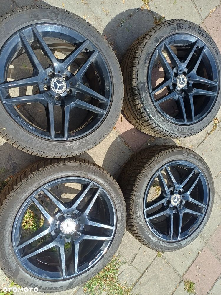 Koła 19'' 5x112 ET 38 Mercedes z oponami zimowymi - 1