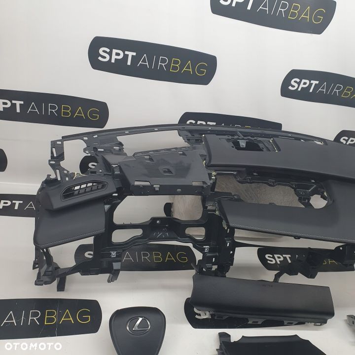 LEXUS UX250 DESKA ROZDZIELCZA KONSOLA KOKPIT PULPIT PODUSZKI AIRBAG AIR BAG PASY KIT SET - 2