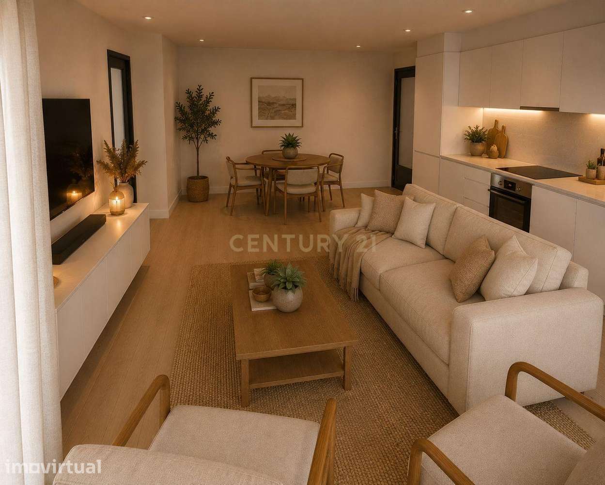T2+1 Novo | Terraço 27m² | Garagem Box 33m² - Grande imagem: 4/11