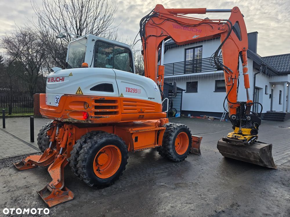 Takeuchi TB 295W Roto Engcon+Szczypce - 18