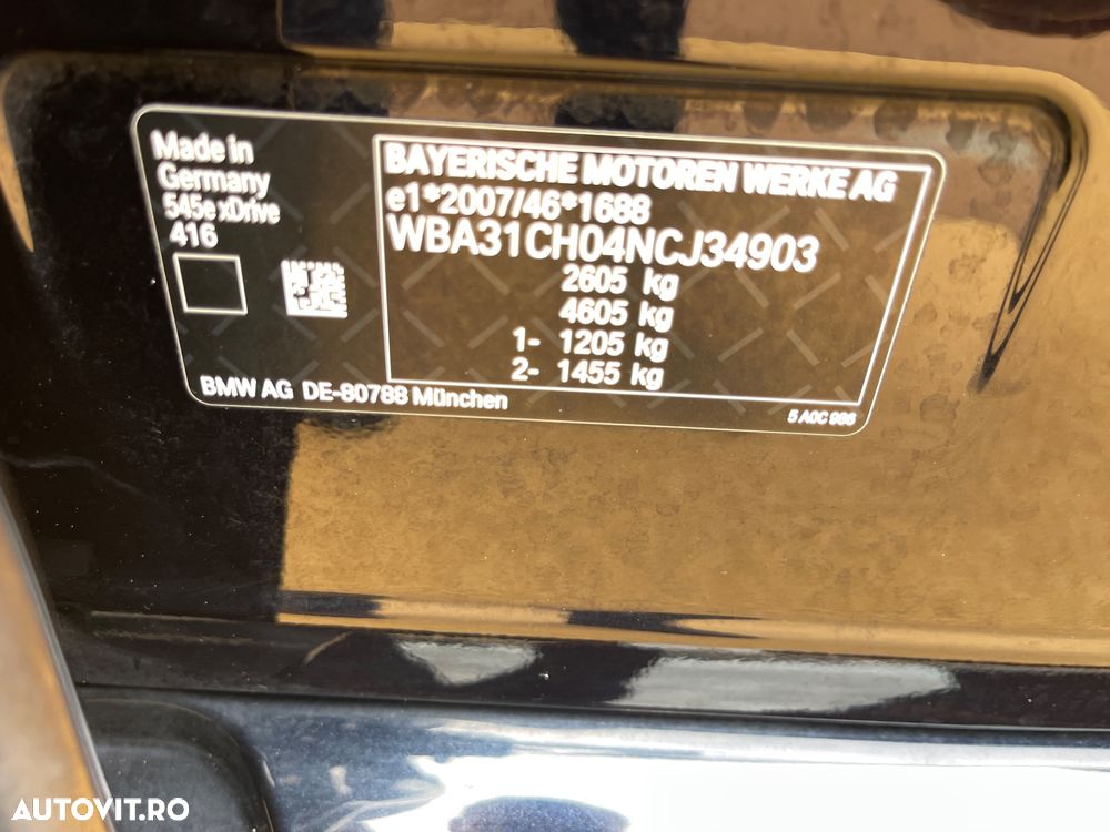 BMW Seria 5 545e xDrive Aut. M Sport Edition - 40