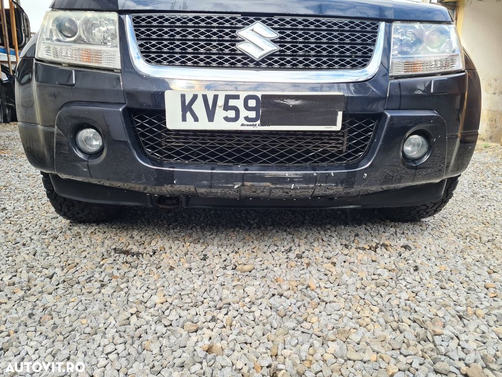 Bara fata Suzuki Grand Vitara 2006 - 2012 Bluish Black Pearl Zj3 (1294) model cu ... - 1