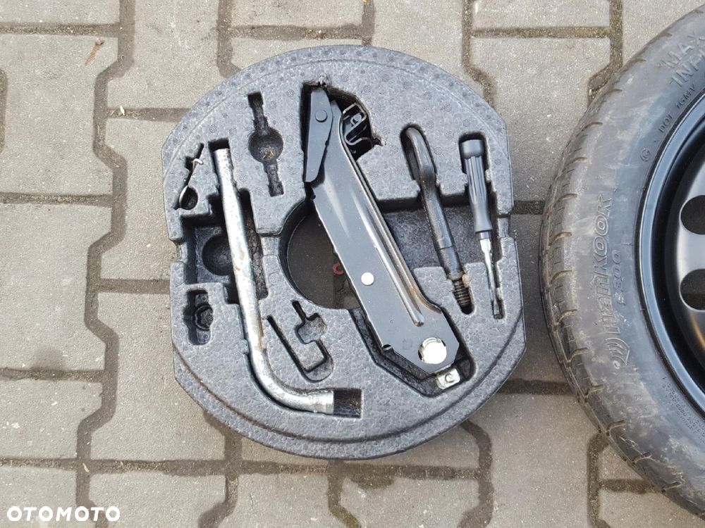 AUDI A3 8P SEAT LEON II ALTEA KOŁO DOJAZDOWE 16 5X112 LEWAREK - 2