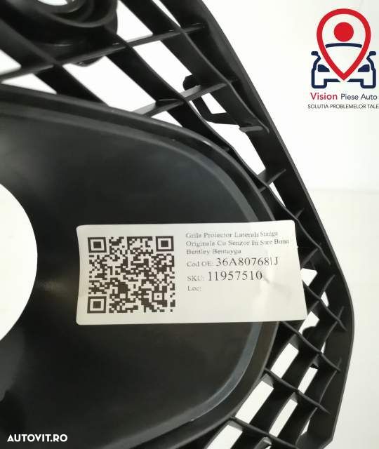 Grila Proiector Laterala Stanga Originala Cu Senzor In Stare Buna 2021 - 7
