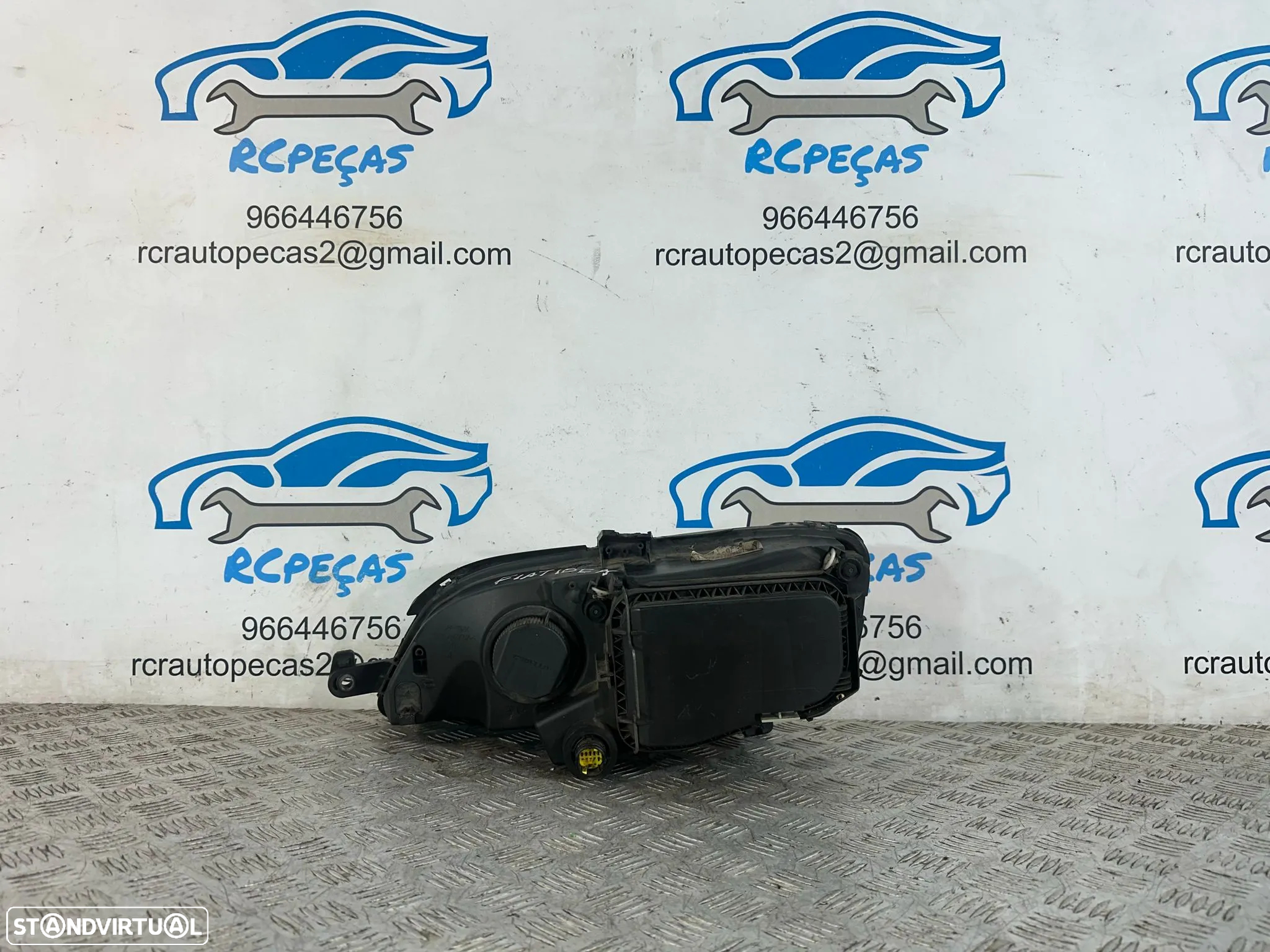 .Farol Otica Frente Frontal Direita Original Halogenio 0662177 Fiat Idea 2004 - 2008 - 5