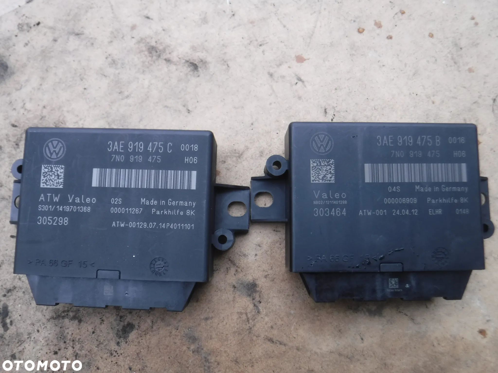 Vw CC 12-16 Passat CC lift B7 modul parkowania pdc 3AE919475C - 1
