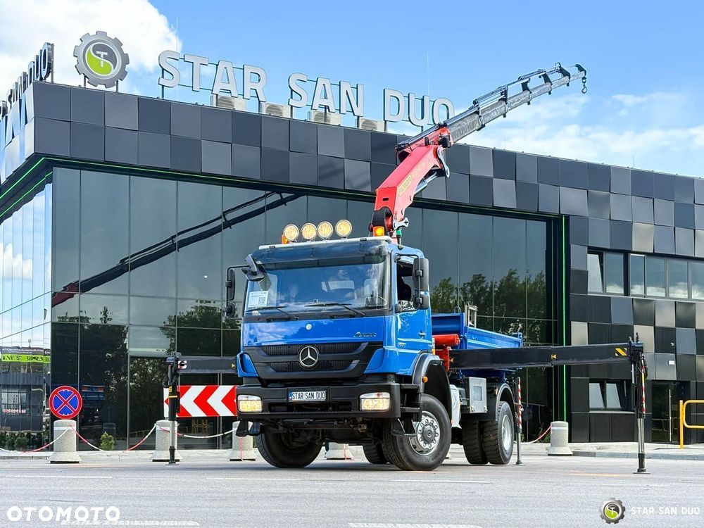 Mercedes-Benz AXOR 1833 4x4 Palfinger PK 22002 EH Żuraw Wciągarka Wywrotka - 2