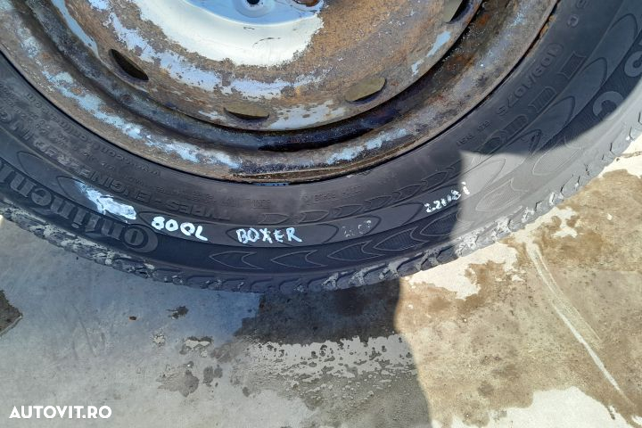 Jante tabla cu anvelope 15 - set 215 / 70 R 15 C Citroen Jumper 2 [2n - 2