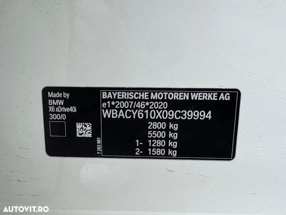 BMW X6 xDrive40i - 22