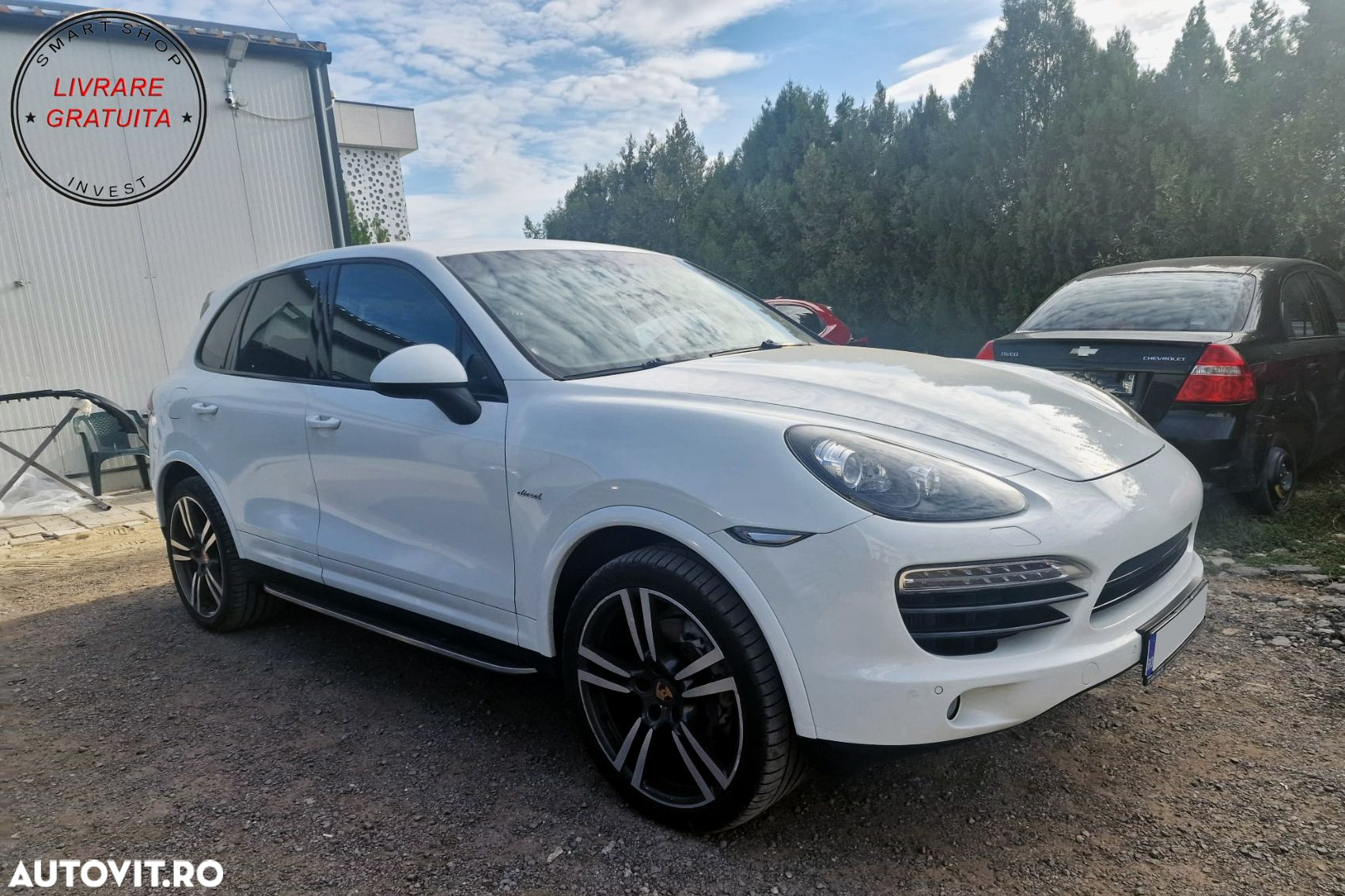 Praguri trepte laterale Porsche Cayenne 958 (2010-2017)- livrare gratuita - 6
