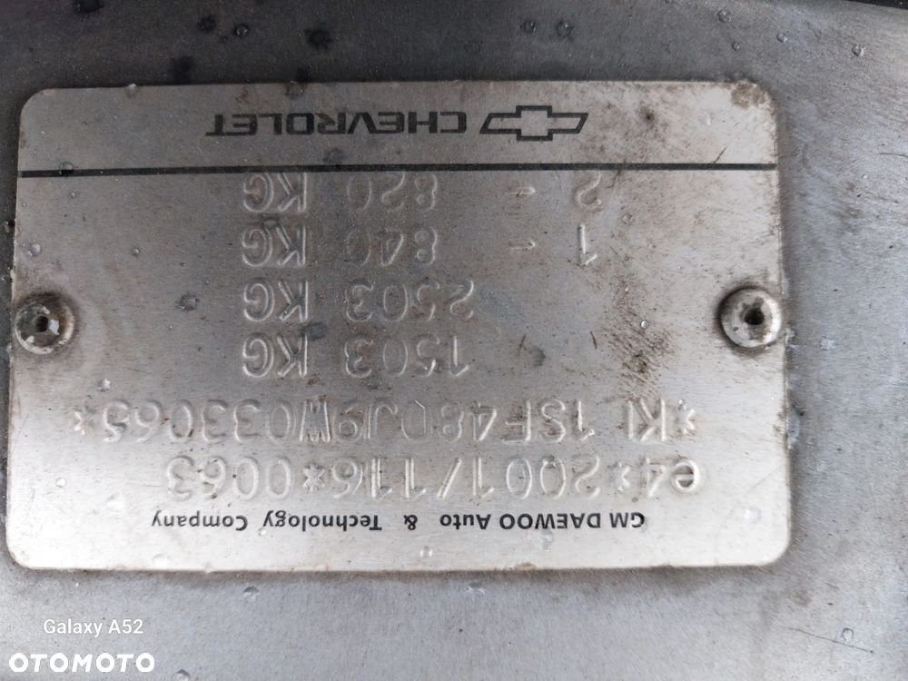 Zderzak CHEVROLET AVEO 1,2B 08R. maska,lampy,drzwi,klapa..... - 10