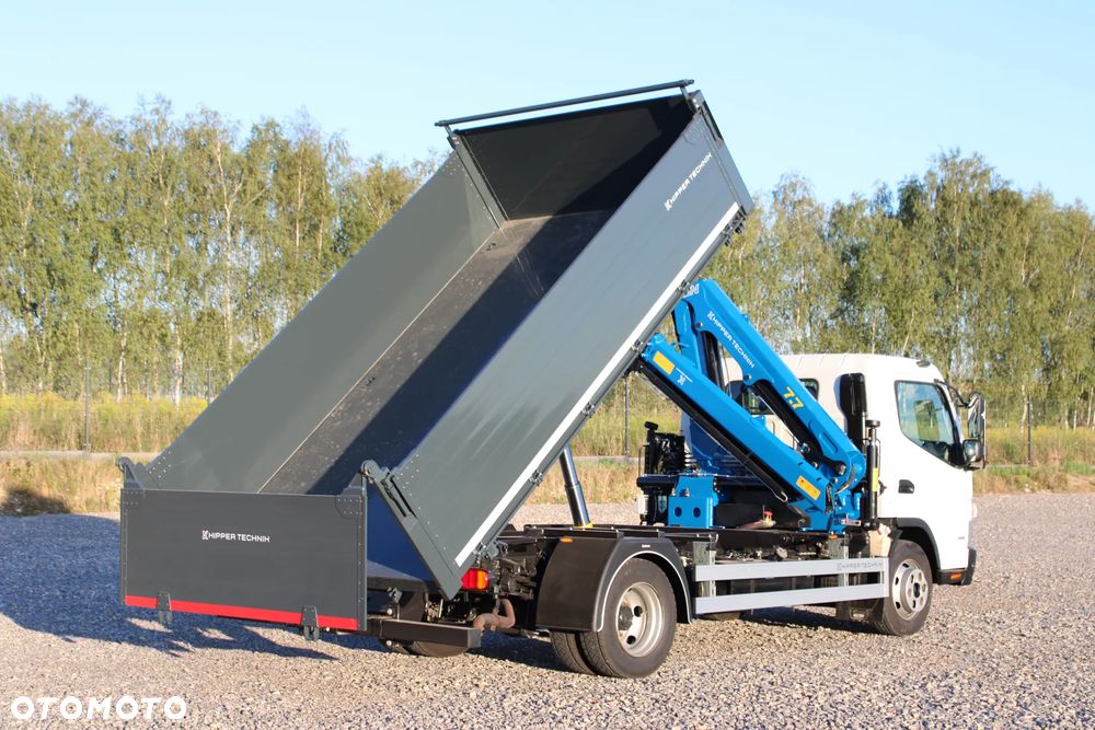 Mitsubishi FUSO Canter 9C18 Nowy 3-stronny Wywrot Kiper Wywrotka Nowy żuraw HDS DN 7.7 S2 Ładowność 4000 kg - 15