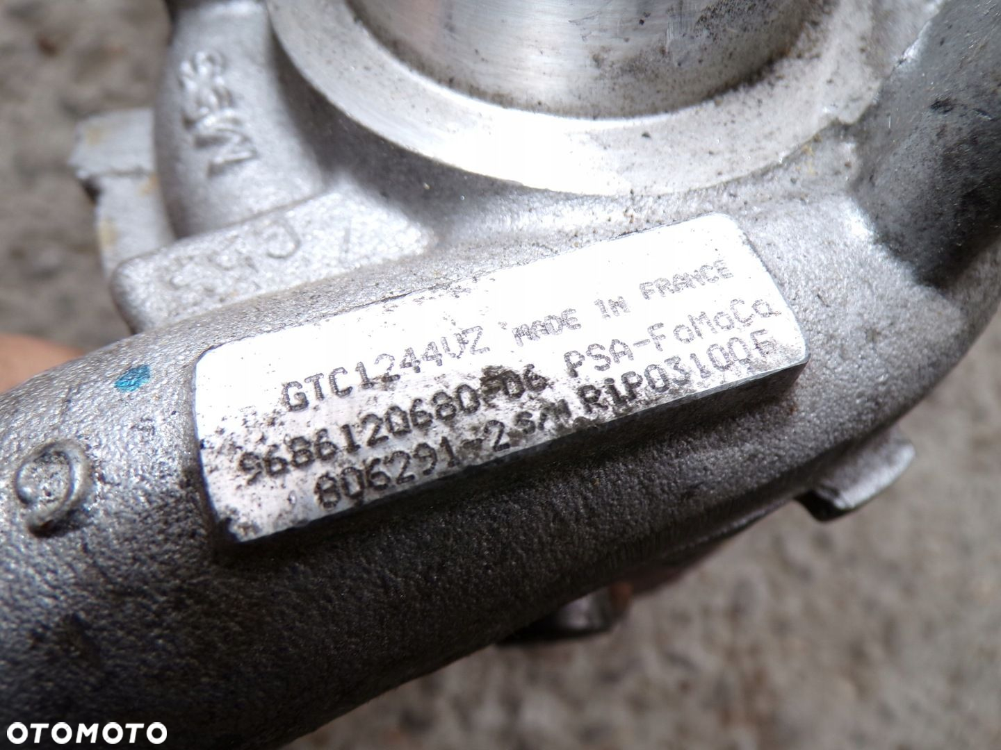 TURBOSPRĘŻARKA CITROEN BERLINGO PEUGEOT PARTNER 308 1.6 E-HDI 9686120680 - 4