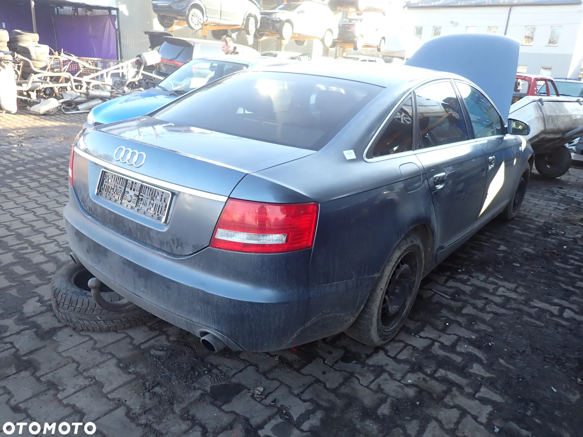 CZĘŚCI - Audi A6 C6 2,0TFSI 170KM BPJ SEDAN 6B GVC LAKIER LZ7R 2006r. INDEX - 9258 - 4
