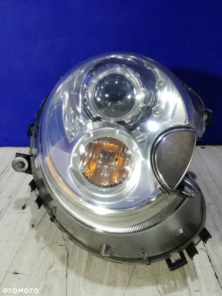 Mini Cooper R55 R56 R57 R58 lampa reflektor przód prawa Bi-Xenon spryski UK - 1