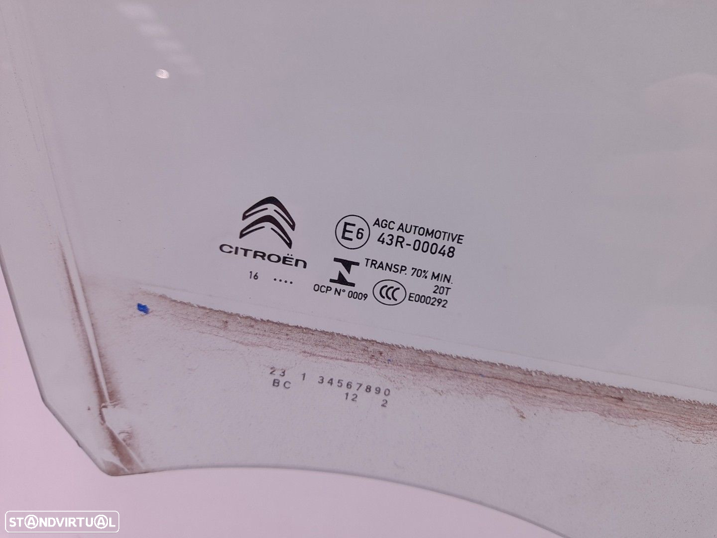 Vidro porta frente direita CITROËN C3 III (SX) - 2