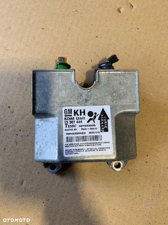 MODUŁ SENSOR AIR BAG OPEL ZAFIRA B 13367444 - 2