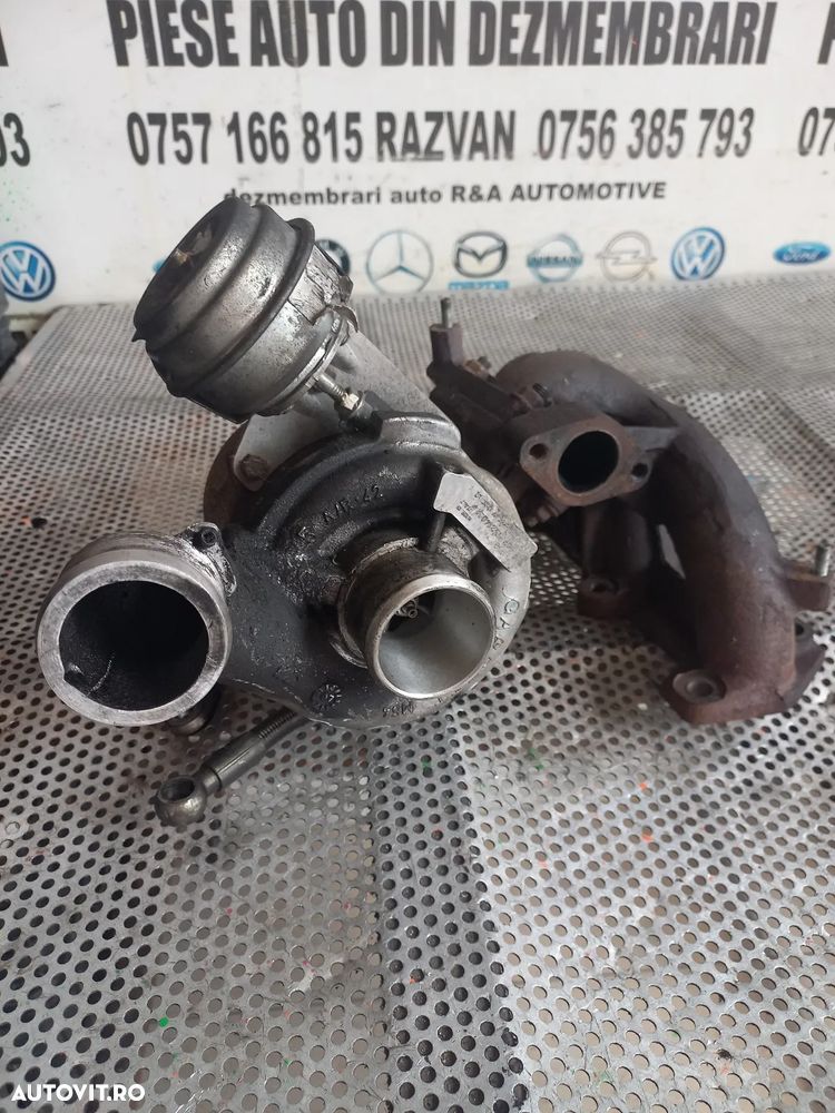 Turbo Turbina Fiat Doblo Multipla Stilo Bravo Alfa Romeo 147 1.9 Jtd Cod  - Dezmembrari Arad - 4