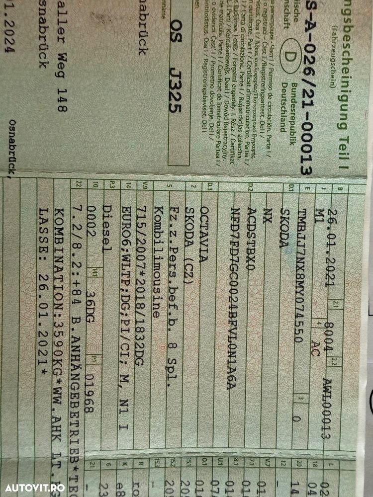 Skoda Octavia 2.0 TDI DSG Style - 39