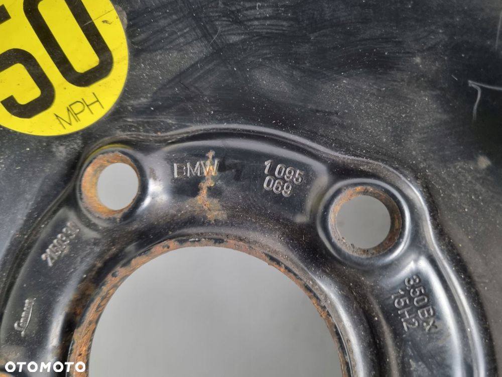 KOŁO ZAPASOWE DOJAZDOWE BMW E46 125/90 R15 5x120 2150330 1095069 - 4
