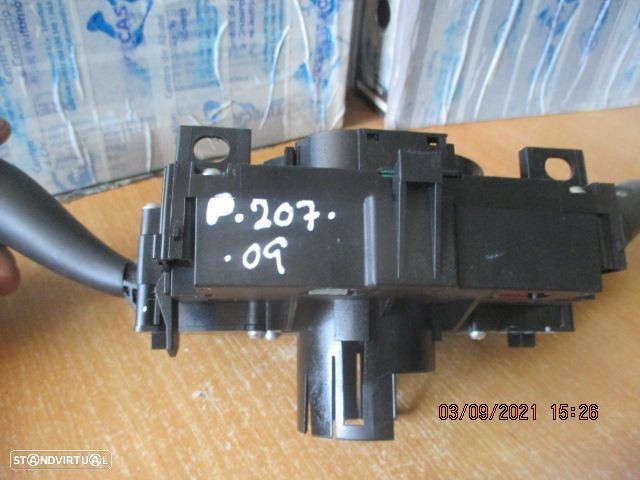 Comutador 96661306XT PEUGEOT 207 2009 (Luzes, Piscas, Escovas) - 4