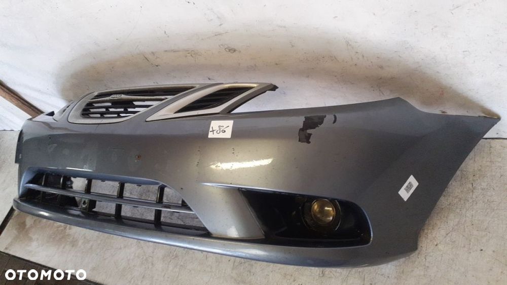 + ZDERZAK PRZÓD PRZEDNI DO SAAB 9-5 95 DRUGI LIFT 2 FL SZARY HALOGENY - 3