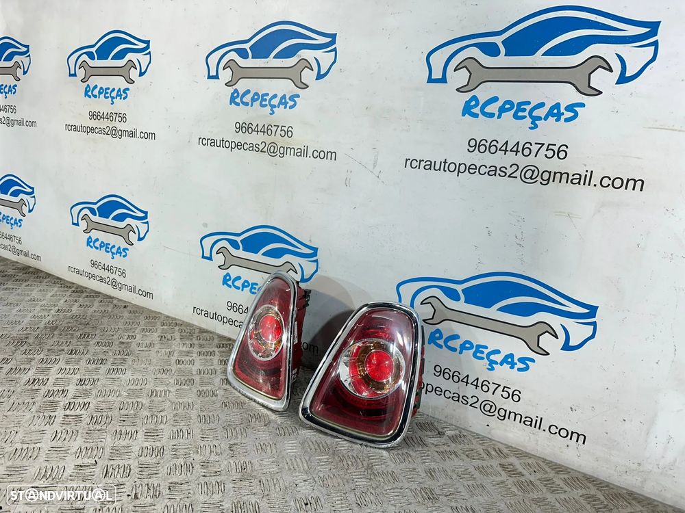 .Farolins Tras Traseiros Originais Led Esquerdo Direito Mini Cooper One R56 R57 Cabrio R58 Roadster R59 Coupe 2006 - 2012 - 9