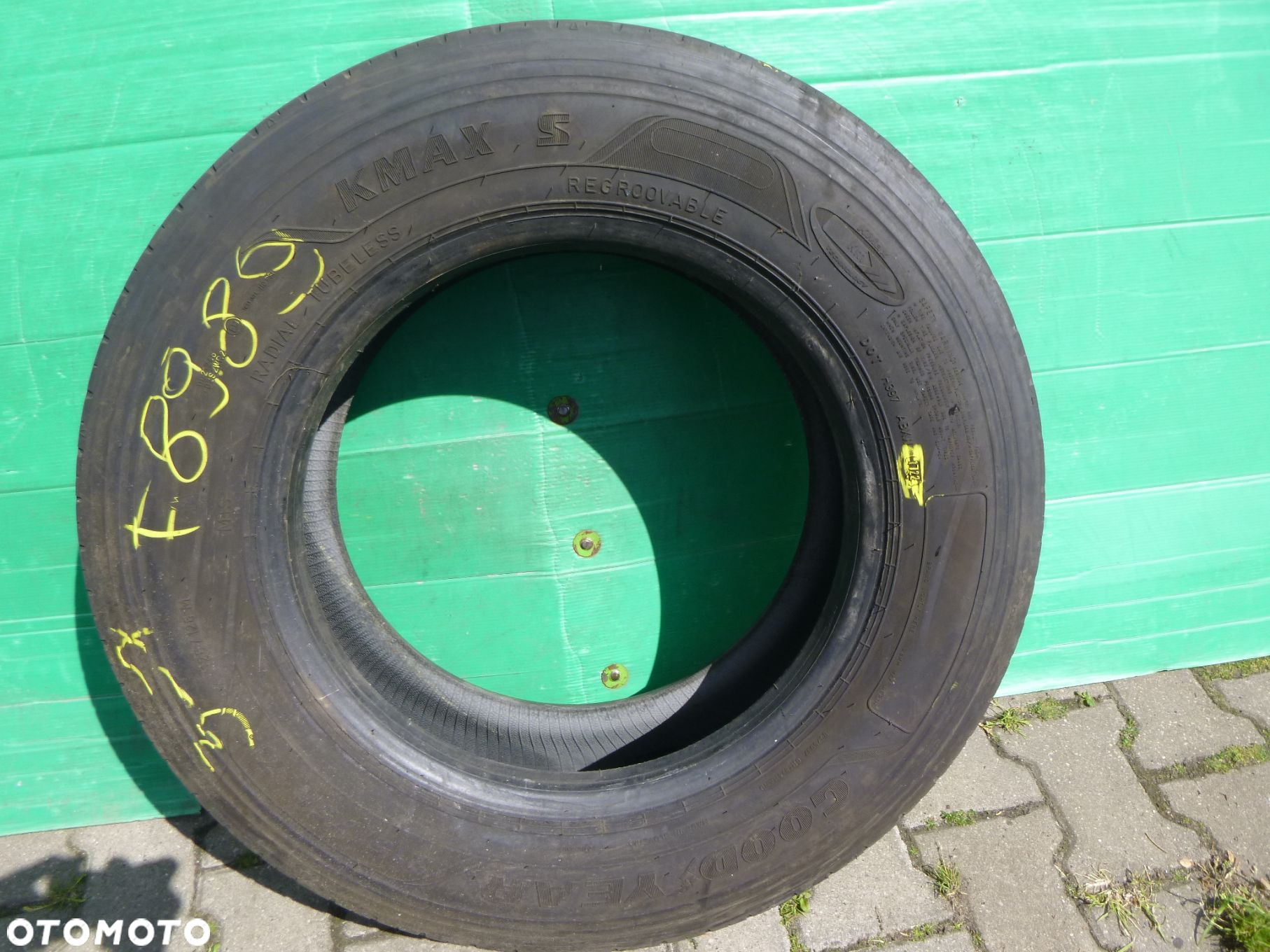 Opona 215/75R 17.5 Goodyear KMAX S PRZEDNIA. Opony ciężarowe - 3