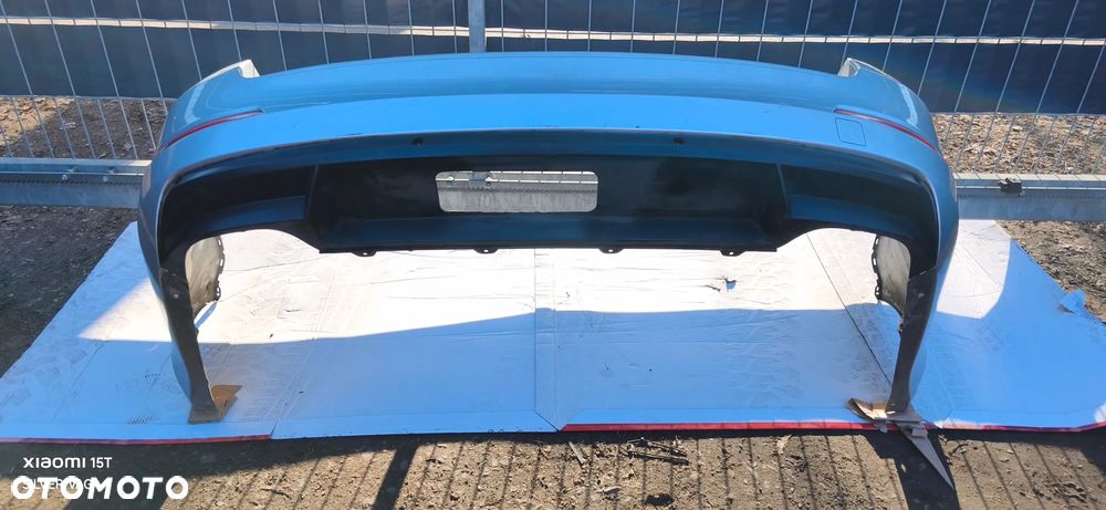 Zderzak tylny kompletny Skoda Octavia III LA7W kombi srebrny - 6