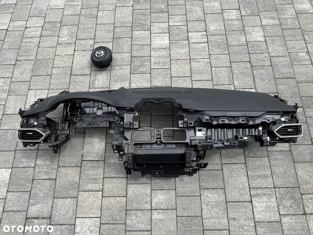 Deska, konsola (orginał) Mazda cx-5 II lift 17-, poduszka pasażera, kierowcy - 1