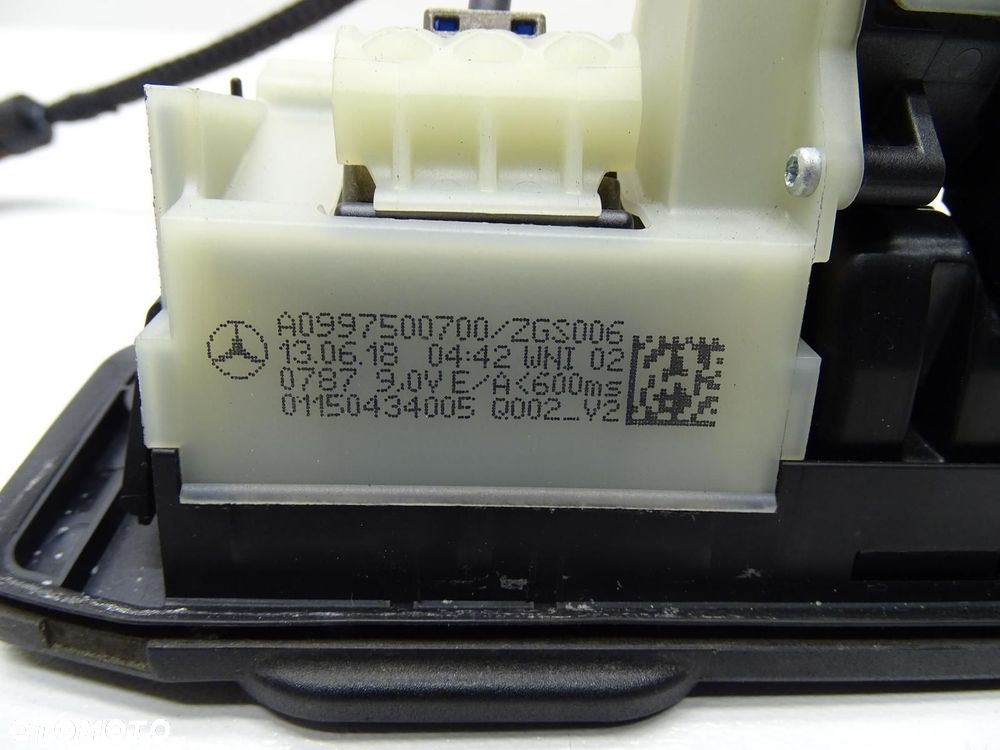 KLAMKA MIKROSTYK KAMERA KLAPY BAGAŻNIKA A0997500700 MERCEDES W177 A-KLASA - 8