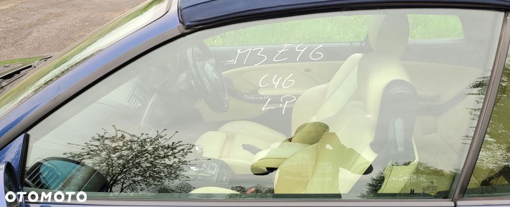 SZYBA LEWA PRZEDNIA BMW M3 E46 CABRIO ORYGINAŁ