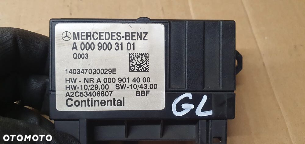 Sterownik moduł pompy paliwa Mercedes GL X166 W166 A0009003101 - 5