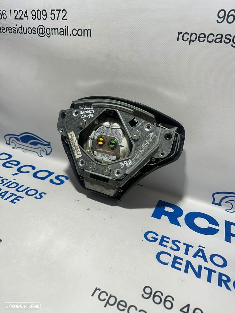 .Airbag Volante Condutor Guiador Original Mercedes Benz W203 A2034602398 2000 - 2011 - 6