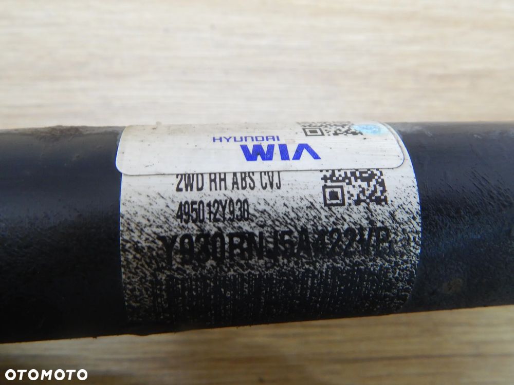 Półoś ośka przegub CRDi Hyundai ix35 IX35 09-15 LIFT 2WD Łuków części - 5