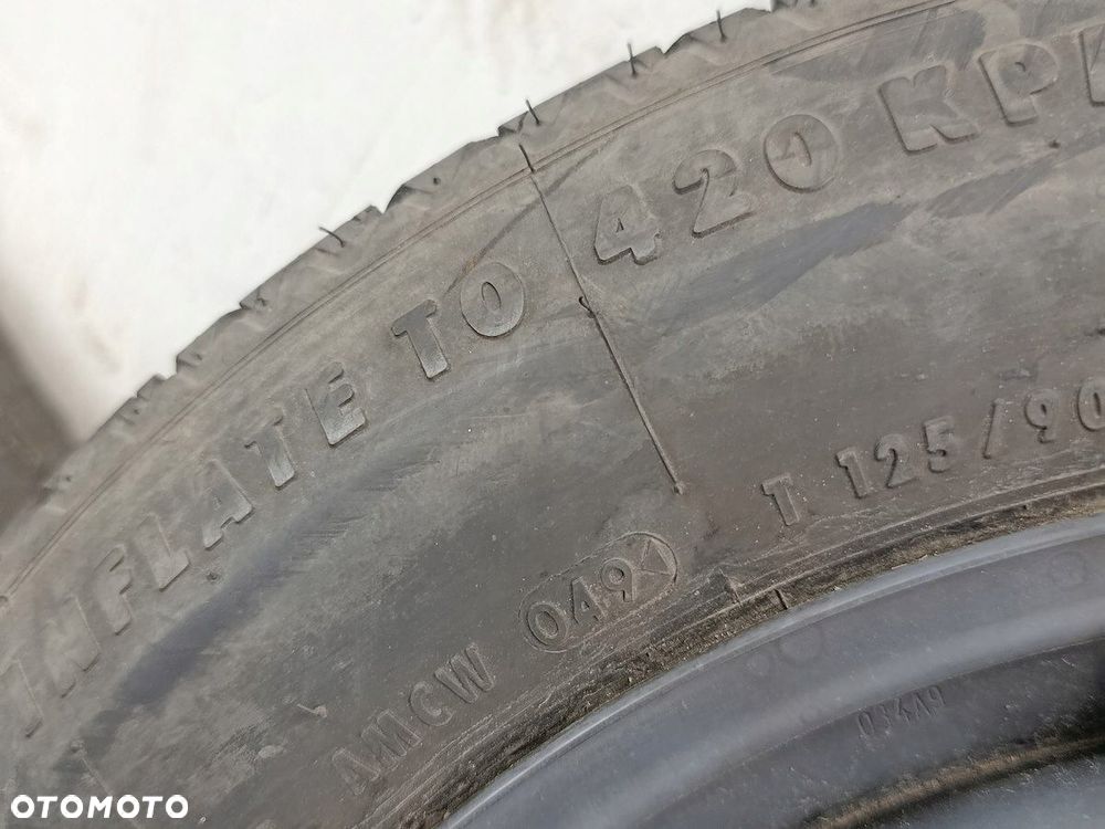 KOŁO DOJAZDOWE 15'' BMW 3 E46 125/90 R15 CONTINENTAL - 5