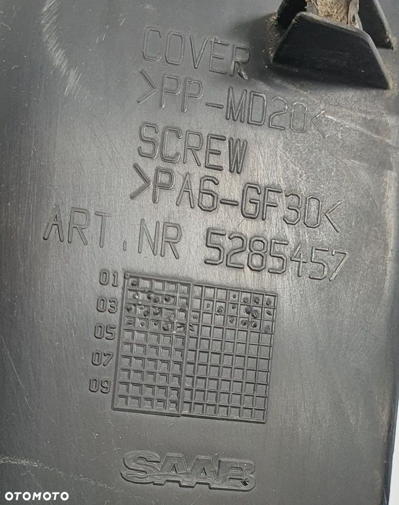 OSŁONA LAMPY LEWY TYŁ SAAB 9-5 95 KOMBI 5285457 - 3