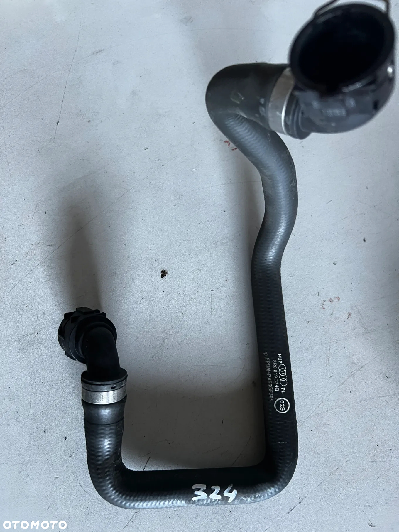 PRZEWÓD PRZEWODY WĘŻE WODY AUDI A4 B8 8K A5 8T CJC CJCA CGL DODATKOWA POMPKA WODY 8R0819334 Q 8R0819332 G 8K0819342 J 06H121601 M - 2