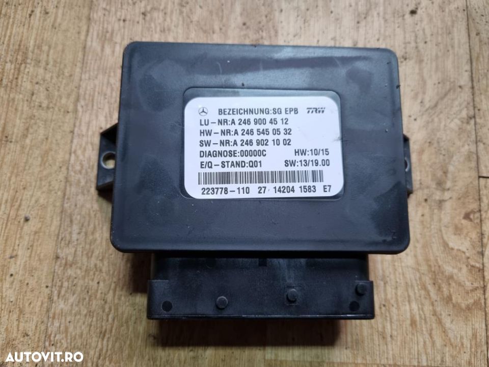 modul frana de mana mercedes gla w156 - 1