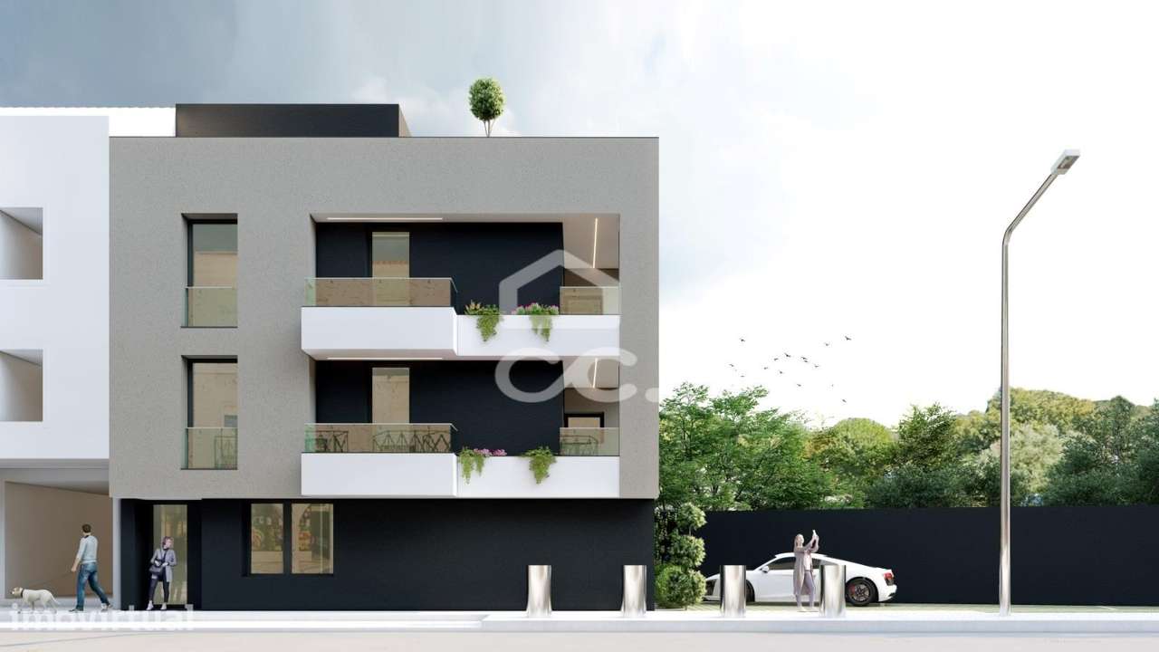 Apartamento T1+1 novo com estacionamento no centro da Vila do Avelar. - Grande imagem: 2/13