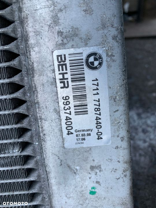 CHŁODNICA WODY PŁYNU 7787440 BMW E60 E61 DIESEL - 3