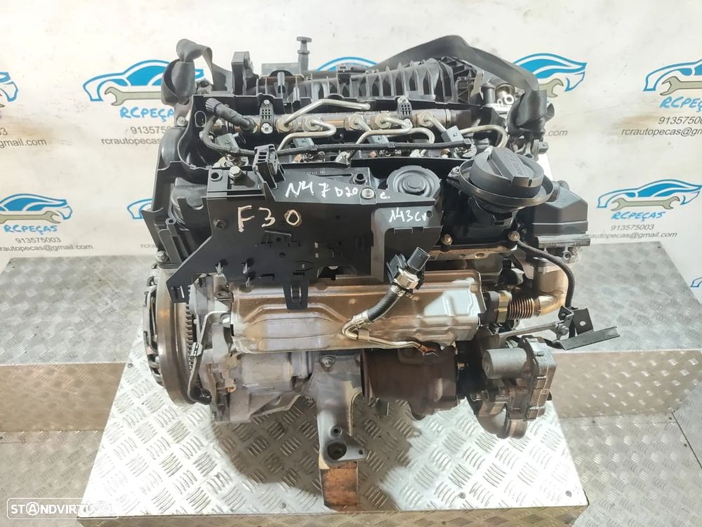 Motor completo BMW N47D20C 2.0D 16V 143cv SEGUNDA GERAÇÃO - 1